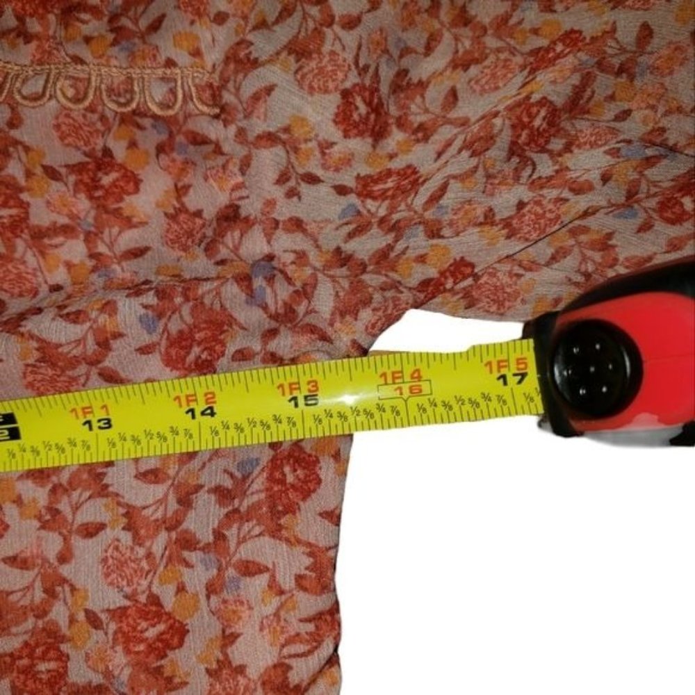 Xhilaration Floral Peasant Dress Size XS - Picture 3 of 5